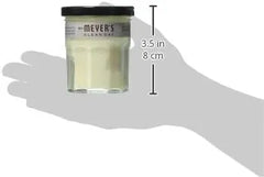 MRS. MEYER'S CLEAN DAY Soy Aromatherapy Candle, Lavender, 4.9 oz | Fills Home with Long-Lasting Scent, 35 Hour Burn Time per Candle, Made with Soy Wax