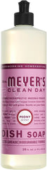 Mrs. MEYER'S Liquid Dish Soap 6 Scent Bundle, 1 Lemon Verbena, 1 Lavender, 1 Basil, 1 Honeysuckle, 1 Peony, 1 Rosemary, 16 FL OZ Each (Variety Pack)