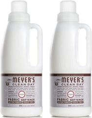 MRS. MEYER'S CLEAN DAY Liquid Fabric Softener Bottle, Lavender Scent, 32 Fl oz (Pack of 2)