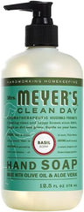 MRS. MEYER'S CLEAN DAY Liquid Hand Soap Fall Seasonal Variety, 1 Acorn Spice, 1 Mum, 1 Apple Cider, 1 Lemon Verbena, 1 Basil, 1 Lavender, 12.5 OZ Each, (1 Variety Pack)