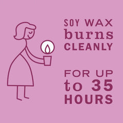 MRS. MEYER'S CLEAN DAY Aromatherapy Candle, 35 Hour Burn Time, Made with Soy Wax and Essential Oils, Peony, 7.2 Oz, Pack of 2 | Fills Home with Long-Lasting Scent, 35 Hour Burn Time, Made with Soy Wax and Essential Oils