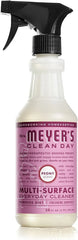 MRS. MEYER'S CLEAN DAY All-Purpose Cleaner Spray, Peony, 16 fl. oz - Pack of 6 | Removes Dirt and Freshens Surfaces, Everyday Use, All-Purpose Cleaner, Cruelty Free, Made with Essential Oils