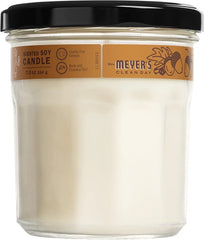Mrs. Meyer's Soy Aromatherapy Candle, 35 Hour Burn Time, Made with Soy Wax and Essential Oils, Limited Edition Acorn Spice, 7.2 oz - Pack of 2