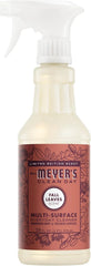 MRS. MEYER'S CLEAN DAY Multi-Surface Cleaner, Fall Leaves, 16 fl oz | Removes Dirt and Freshens Surfaces, Everyday Use, All-Purpose Cleaner, Cruelty Free, Made with Essential Oils