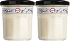 MRS. MEYER'S CLEAN DAY Lavender Soy Candle, Garden-Inspired Aromatherapy Homekeeping, 35 Hour Burn Time, Made with Essential Oils, 7.2 oz Large Glass Jar Candles (Pack of 2)