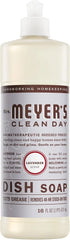 MRS. MEYER'S CLEAN DAY Liquid Dish Soap, Cruelty Free Formula, Lavender Scent, 16 oz | Cuts Through Grease, Removes 48-Hour Stuck on Food, Cruelty Free, Made with Essential Oils and Aloe Vera Extract