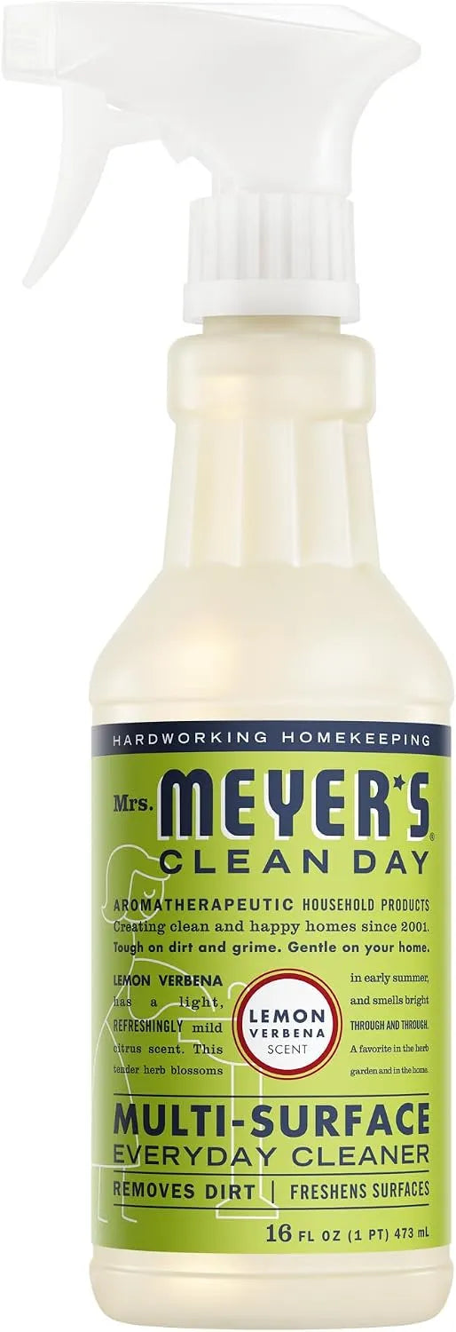 Mrs. Meyer's Clean Day, Multi-Surface Everyday Cleaner, Lemon Verbena Scent, 16 Fl Oz