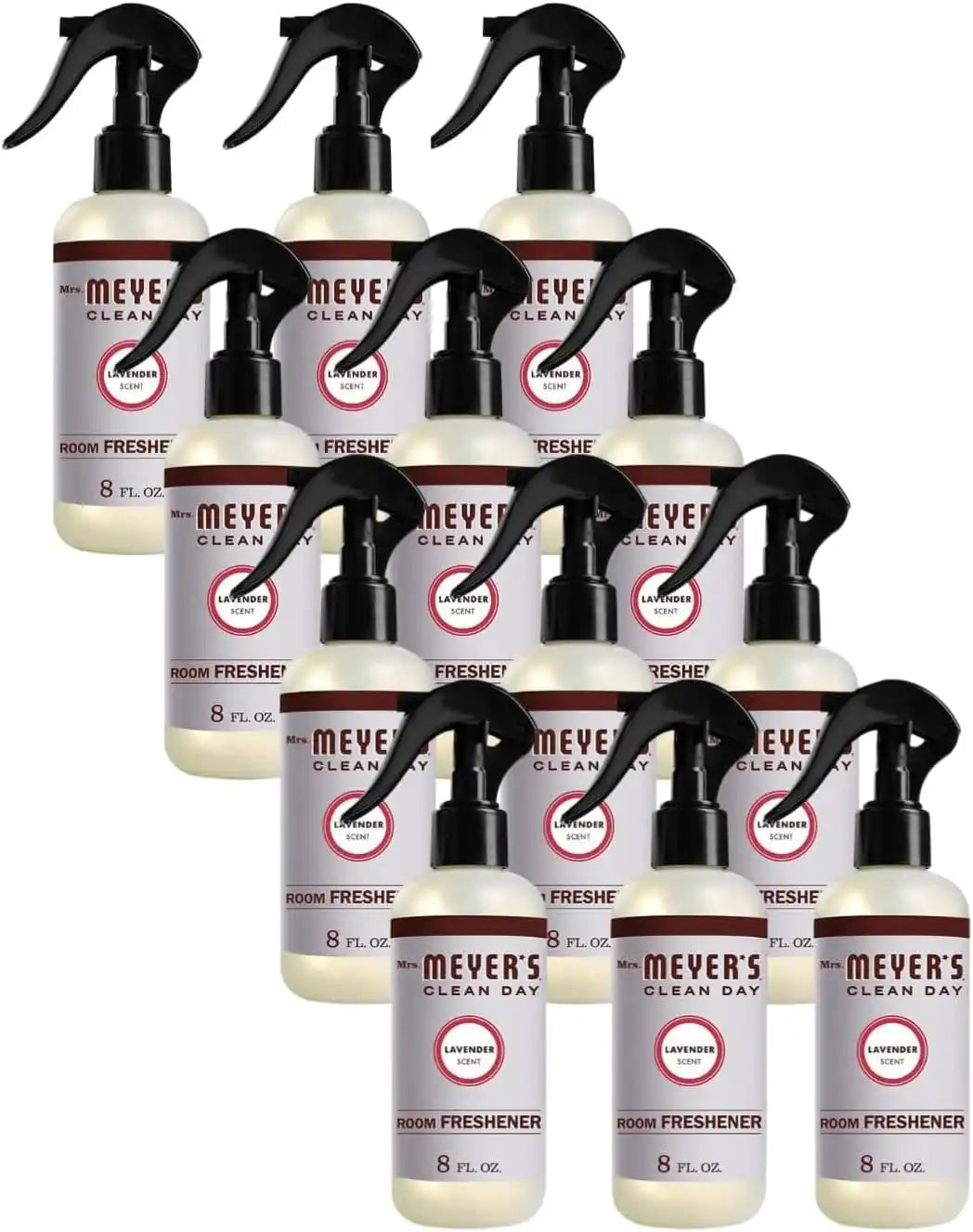 Mrs. Meyer's Clean Day Room Freshener, Lavender 8 Fl Oz (Pack of 12)