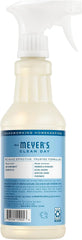 MRS. MEYER'S CLEAN DAY Multi-Surface Cleaner, Rain Water, 16 fl oz | Removes Dirt and Freshens Surfaces, Everyday Use, All-Purpose Cleaner, Cruelty Free, Made with Essential Oils