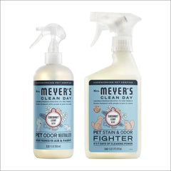 MRS. MEYER'S CLEAN DAY Pet Cleaning Kit, Coconut Leaf, 28 fl oz, 2 Pack | Includes Pet Stain & Odor Fighter, 28oz, and Odor Neutralizer, 28 oz, Tames Pet Messes on Soft Surfaces, Instant Freshening