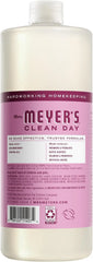 MRS. MEYER'S CLEAN DAY Multi-Surface Everyday Concentrate, Peony Scent, 32 Fl Oz Bottle - 2 Pack | Dilute with Water for Powerful Cleaner, Makes Up to 16 Gallons per Bottle, Removes Dirt and Freshens Surfaces