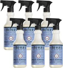 Mrs. MEYER'S All-Purpose Cleaner Spray, Bluebell, 16 fl. oz. (Pack of 6)