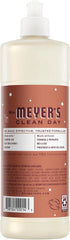 MRS. MEYER'S CLEAN DAY Liquid Dish Soap, Gingerbread, 16 fl oz, 3 Pack | Cuts Through Grease, Removes 48-Hour Stuck on Food, Cruelty Free, Made with Essential Oils and Aloe Vera Extract