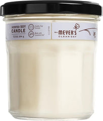 MRS. MEYER'S CLEAN DAY Lavender Soy Candle, Garden-Inspired Aromatherapy Homekeeping, 35 Hour Burn Time, Made with Essential Oils, 7.2 oz Large Glass Jar Candles (Pack of 2)