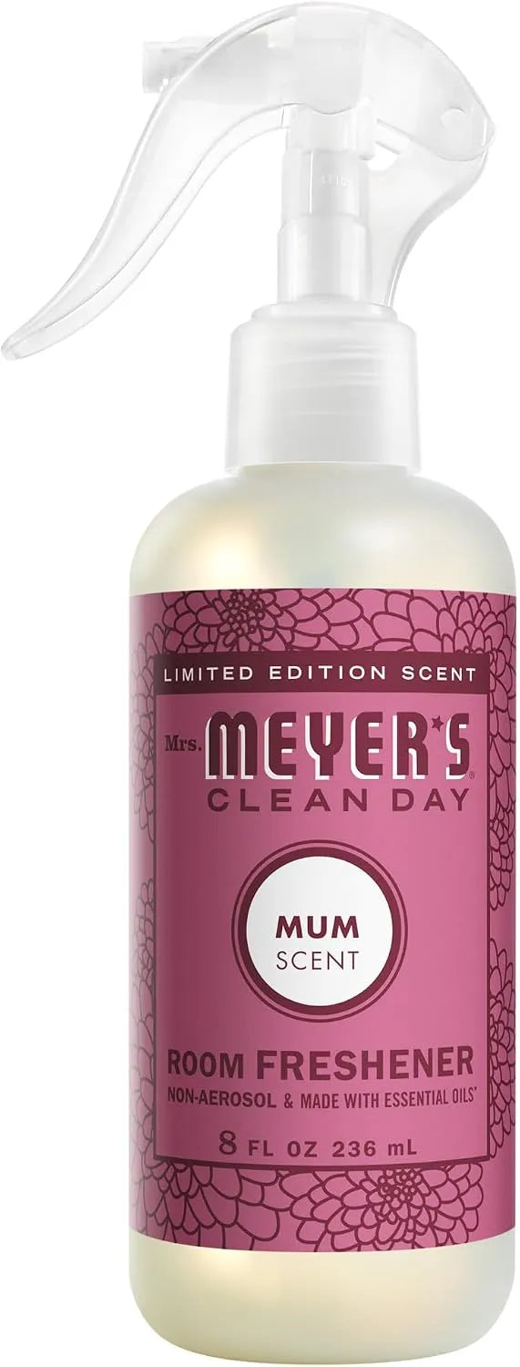 MRS. MEYER'S CLEAN DAY Room Spray, Mum Scent, 8 Fl Oz Bottle
