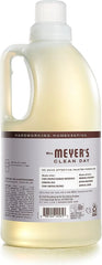 Mrs. Meyer’s Clean Day Lavender Laundry Detergent Concentrated Loads Per Bottle 64 Fl Oz (Pack of 6)