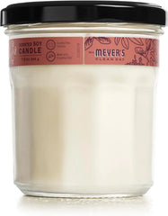 MRS. MEYER'S CLEAN DAY Scented Soy Candle, Large, Fall Leaves Scent, 7.2 oz