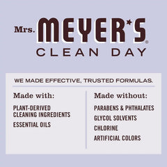 MRS. MEYER'S CLEAN DAY Multi-Surface Cleaner Concentrate, Use to Clean Floors, Tile, Counters, Lavender, 32 fl. oz (Pack of 2)