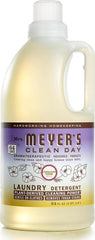 MRS. MEYER'S CLEAN DAY Laundry Detergent, Compassion Flower, 64 fl oz | Brightens Colors, Removes Tough Stains, Up to 64 Loads a Bottle, Made with Essential Oils and Stain-Fighting Enzymes