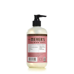 MRS. MEYER’S CLEANDAY Hand Soap, Made with Essential Oils, Biodegradable Formula, Rosemary, 12.5 fl. oz (Pack of 2)