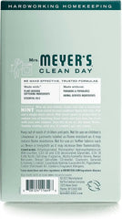 MRS. MEYER'S CLEAN DAY Dryer Sheets, Fabric Softener, Reduces Static, Infused with Essential Oils, Birchwood, 80 Count (Pack of 12)