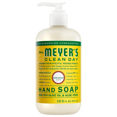 MRS. MEYER'S CLEAN DAY Hand Soap, Honeysuckle Scent, 12.5 Fl Oz Bottle