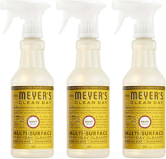 MRS. MEYER'S CLEAN DAY Multi-Surface Everyday Cleaner, Daisy Scent, 16 Fl Oz Bottle - 3 Pack | Removes Dirt and Freshens Surfaces, Everyday Use, All-Purpose Cleaner, Cruelty Free, Made with Essential Oils