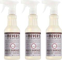 MRS. MEYER'S CLEAN DAY Multi-Surface Everyday Cleaner, Lavender Scent, 16 Fl Oz Bottle - 3 Pack | Removes Dirt and Freshens Surfaces, Everyday Use, All-Purpose Cleaner, Cruelty Free, Made with Essential Oils