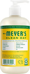 MRS. MEYER'S CLEAN DAY Hand Soap, Honeysuckle Scent, 12.5 Fl Oz Bottle - 3 Pack | Moisturizing Liquid Hand Soap, Softens and Cleans Hands, Cruelty Free, Made with Essential Oils, Olive Oil, and Aloe Vera