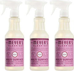 MRS. MEYER'S CLEAN DAY Multi-Surface Everyday Cleaner, Peony Scent, 16 Fl Oz Bottle - 3 Pack | Removes Dirt and Freshens Surfaces, Everyday Use, All-Purpose Cleaner, Cruelty Free, Made with Essential Oils
