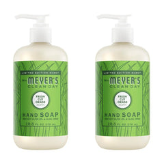 Mrs. MEYER'S Fresh Cut Grass Liquid Hand Soap 12.5 Fl Oz (Pack of 2)