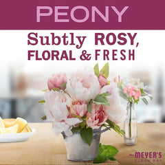 MRS. MEYER'S CLEAN DAY All-Purpose Cleaner Spray, Peony, 16 fl. oz - Pack of 6 | Removes Dirt and Freshens Surfaces, Everyday Use, All-Purpose Cleaner, Cruelty Free, Made with Essential Oils