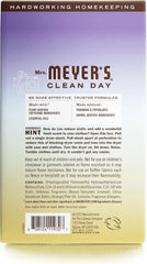 MRS. MEYER'S CLEAN DAY Dryer Sheets, Fabric Softener, Reduces Static, Infused with Essential Oils, Compassion Flower, 80 Count (Pack of 3)