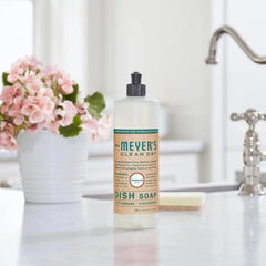 MRS. MEYER'S CLEAN DAY Kitchen Essentials Set, Includes: Hand Soap, Dish Soap, and All Purpose Cleaner, Geranium, 3 Count Pack