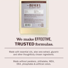 MRS. MEYER'S CLEAN DAY Liquid Dish Soap Refill, Lavender, 48 fl. oz