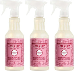 MRS. MEYER'S CLEAN DAY Multi-Surface Cleaner, Peppermint, 16 fl oz, 3 Pack | Removes Dirt and Freshens Surfaces, Everyday Use, All-Purpose Cleaner, Cruelty Free, Made with Essential Oils