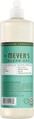 MRS. MEYER'S CLEAN DAY Liquid Dish Soap, Basil Scent, 16 Fl Oz Bottle - 3 Pack | Cuts Through Grease, Removes 48-Hour Stuck on Food, Cruelty Free, Made with Essential Oils and Aloe Vera Extract