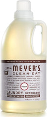 MRS. MEYER'S CLEAN DAY Laundry Detergent, Lavender, 64 fl oz | Brightens Colors, Removes Tough Stains, Up to 64 Loads a Bottle, Made with Essential Oils and Stain-Fighting Enzymes