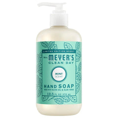 MRS. MEYER'S CLEAN DAY Hand Soap, Mint Scent, 12.5 Fl Oz Bottle