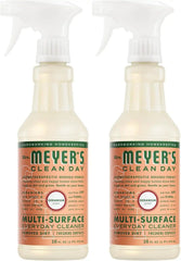 MRS. MEYER’S CLEANDAY All-Purpose Cleaner Spray, Geranium, 16 fl. oz (Pack of 2)