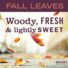 MRS. MEYER'S CLEAN DAY Scented Soy Candle, Large, Fall Leaves Scent, 7.2 oz