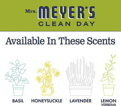 Mrs. MEYER'S Clean Day Liquid Dish Soap Refill, Lemon Verbena, 48 Fl Oz. (Pack of 12)
