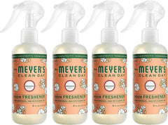 Mrs. Meyer's Clean Day Room Freshener Spray, Geranium, Non-Aerosol & Made with Essential Oils, 8 FL OZ (Pack of 4)