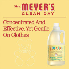 MRS. MEYER'S CLEAN DAY Baby Laundry Detergent, Baby Blossom, 64 oz, 2 Pack | Removes Tough Stains, Up to 64 Loads a Bottle, Made with Essential Oils and Stain-Fighting Enzymes