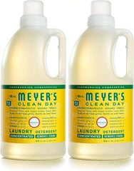 MRS. MEYER'S CLEAN DAY Laundry Detergent,Honeysuckle,64 Fluid Ounce,(Pack of 2)