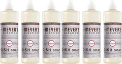 Mrs. MEYER'S CLEAN DAY Liquid Dish Soap, Lavender, 16 fl. oz -, 3 Count (Pack of 2)
