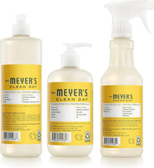 MRS. MEYER'S CLEAN DAY Kitchen Basics Set, Dandelion, Cleaning Supplies | Trio of Kitchen Essentials, Includes Hand Soap (12.5 fl oz), Dish Soap (16 fl oz) and Multi-Surface Cleaner (16 fl oz)