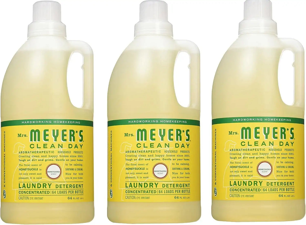 Laundry Detergent, Honeysuckle, 3 Count (64 fl oz. each)