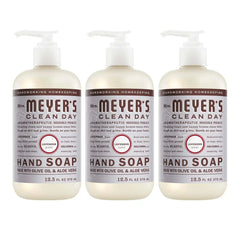 MRS. MEYER'S CLEAN DAY Hand Soap, Lavender Scent, 12.5 Fl Oz Bottle - 3 Pack